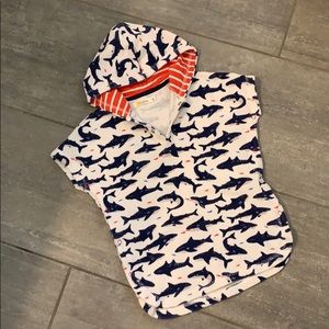 Baby Boden Toweling Throw-On 2-3y